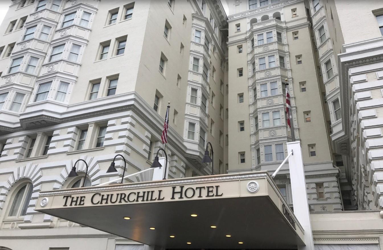 The Churchill Hotel Near Embassy Row Washington Exterior photo